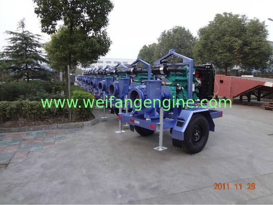 Diesel Water Pump Sets With DCEC Diesel Engines For Agriculture And Fire Fighting
