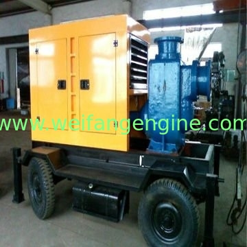 Self-sucking Diesel Water Pump Set for Agricultral Irrigation