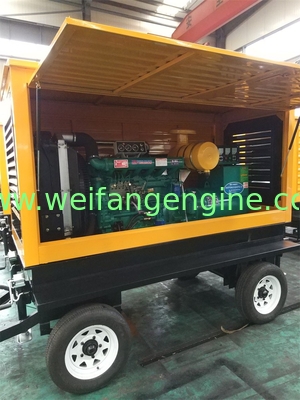 Hot sale Weifang 80KW/100KVA trailer diesel generating set powered by Weifang diesel engine HX6105AZLD