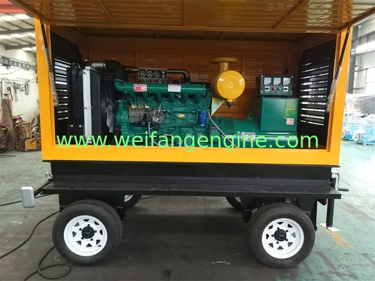 Hot sale Weifang 80KW/100KVA trailer diesel generating set powered by Weifang diesel engine HX6105AZLD