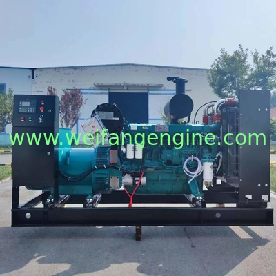 Weichai 200KW 250KW Diesel Generator Set 400V 230V Open Type Brushless Alternator With ATS