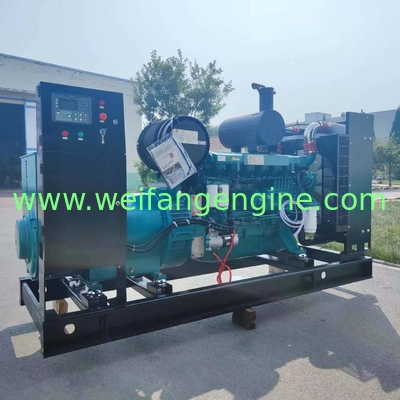 Weichai 200KW 250KW Diesel Generator Set 400V 230V Open Type Brushless Alternator With ATS