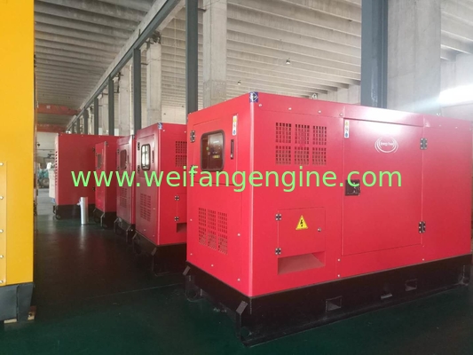 64KW 80kva Emergency Diesel Generator Set Cummins Diesel Generator  Power By 6BT5.9-G2