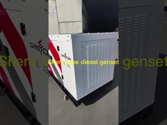 40kw/50kVA silêncio diesel gerador conjunto alimentado por Weifang 4105ZD motor a diesel